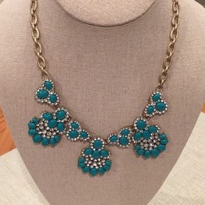 5for$40! J. Crew teal statement necklace